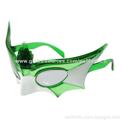 Crazy mask shaped LED sunglasses for Halloween decoration